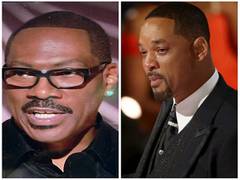 
      
      Eddie Murphy takes a dig at Will Smith over infamous Oscar slap
      
      