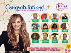 
      
      Rasha Kelej Announces Winners of Her I CAN - Mentorship Program
      
      