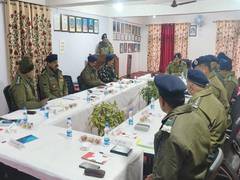 
      
      DIGP Jaidev Kesri conducts operational conference ahead of R-Day
      
      