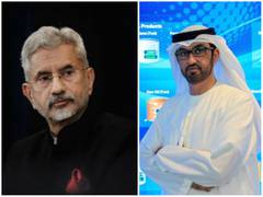 
      
      Jaishankar congratulates Al Jaber on becoming COP 28 President
      
      