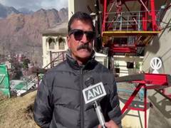 
      
      Joshimath: Land subsidence halts ropeway service
      
      