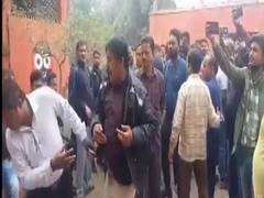 
      
      West Bengal: TMC leader caught on camera slapping BJP man
      
      