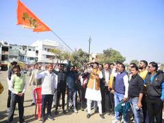 
      
      MP Minister announces to sent 21 silver bricks for Ram Mandir
      
      