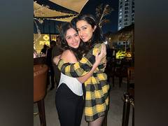 
      
      Shraddha Kapoor gives a tight hug to Jannat Zubair
      
      
