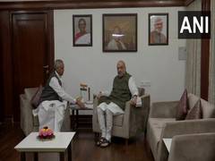 
      
      Amit Shah meets Gujarat Governor in Gandhinagar
      
      