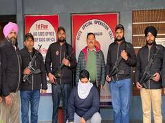 
      
      Punjab Police arrest member of Goldy Brar gang from Himachal 
      
      