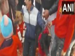 
      
      Music, dance, pheras...Dogs got hitched in UP's Aligarh
      
      