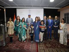 
      
      MoS Lekhi interacts with Indian community in Guatemala
      
      