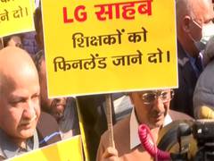 
      
      AAP vs LG: Kejriwal leads protest march over teachers' Finland to
      
      
