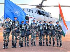 
    All Indian women platoon land in Abyei for UN peacekeeping mission
    