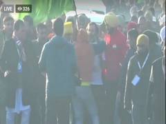 
      
      Police say security breach as man hugs Rahul Gandhi in Punjab
      
      