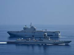 
      
      India, France kick off 'Varuna' naval exercise
      
      