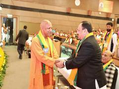 
      
      CM Yogi congratulates Nadda as BJP chief gets extension of tenure
      
      
