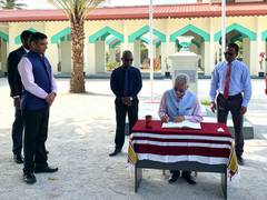 
      
      Jaishankar pays homage to Maldives national hero Thakururufaanu
      
      