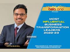 
      
      Aditya Kejriwal Won Business Transformation Leaders 2022-23 Award
      
      