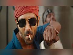 
      
      Kartik Aaryan shares new glimpses from 'Shehzada' dubbing session
      
      