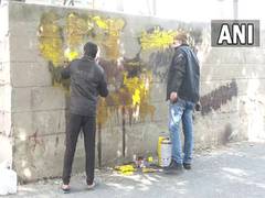 
      
      Delhi: Police register case over pro-Khalistan graffiti
      
      