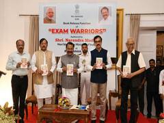 
      
      Governor launches 'Exam Warriors' book written by Prime Minister 
      
      