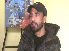 
      
      Kashmiri abstract artist reaching heights on int'l platform
      
      