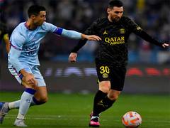 
      
      Paris Saint-German pip Saudi All-Star XI 5-4 in football friendly
      
      