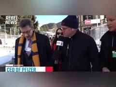 
      
      Pfizer CEO runs away from vaccine questions in Davos
      
      