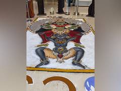 
      
      Rangoli designs greet delegates at G20 working group meeting
      
      