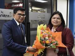 
      
      Meenakshi Lekhi arrives in Bolivia to strengthen bilateral ties
      
      