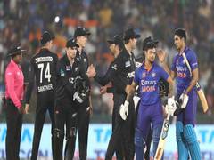 
      
      New Zealand drops to 2nd in ODI rankings after loss to India
      
      