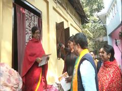 
      
      Tripura Assembly polls: CM Manik Saha holds door-to-door campaign
      
      