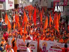 
      
      Hindu body protest against 'love jihad' in Pune
      
      
