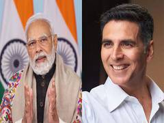 
      
      Akshay Kumar hails PM Modi as 