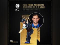 
      
      Namibia's Erasmus crowned as ICC Men's Associate Cricketer 
      
      