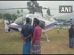 
      
      Sri Sri Ravi Shankar's helicopter makes emergency landing
      
      