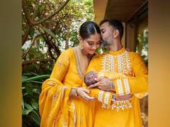 
      
      Check out this cute image of Sonam Kapoor's son Vayu
      
      