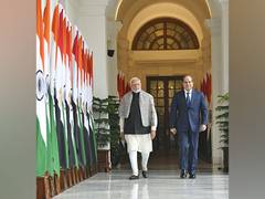 
      
      PM Modi, Egypt President Sisi hold discussion on security
      
      