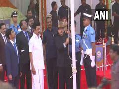 
      
      74th Republic Day: Tamil Nadu Governor RN Ravi unfurls Tricolour
      
      