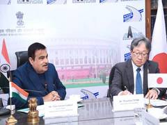 
      
      Gadkari discusses infra development with Japanese delegation 
      
      