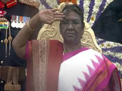 
      
      Republic Day 2023: President Murmu unfurls Tricolour
      
      