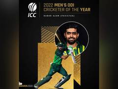 
      
      Pakistan's Babar Azam crowned as ICC Men's ODI Cricketer of 2022
      
      