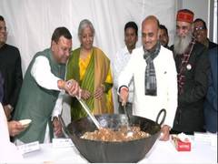 
      
      Customary Halwa Ceremony held ahead of Budget 2023; See pictures
      
      