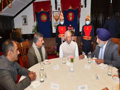 
      
      Himachal Pradesh Governor Rajendra Arlekar hosts 'At Home'  
      
      