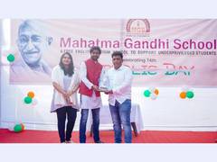 
      
      Mahatma Gandhi School celebrates 74th Republic Day with BlueFlame
      
      