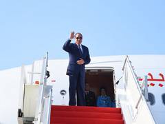 
      
      New Delhi bids farewell to Egyptian President El-Sisi
      
      