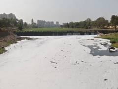 
      
      Toxic foam seen in Indrayani river in Pune, locals concerned
      
      