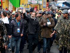 
      
      Rahul Gandhi visits Pulwama, pays homage to martyrs
      
      