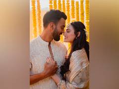 
      
      Athiya Shetty drops new fairytale snaps from her wedding rituals
      
      