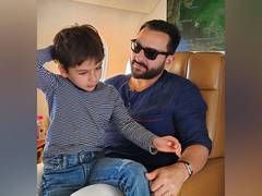
      
      Saif Ali Khan poses with son Taimur  in new in-flight pics
      
      