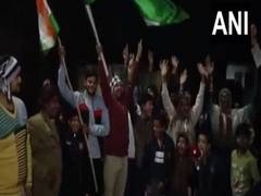 
      
      UP: Locals, kin burst crackers, celebrate eves' WC title
      
      