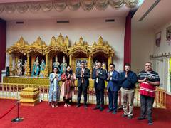 
      
      High Commissioner to Australia discusses recent vandalisations
      
      