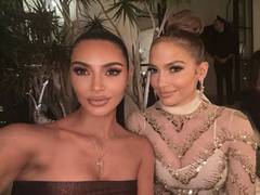 
      
      Kim Kardashian and Jenifer Lopez look stunning in selfies
      
      